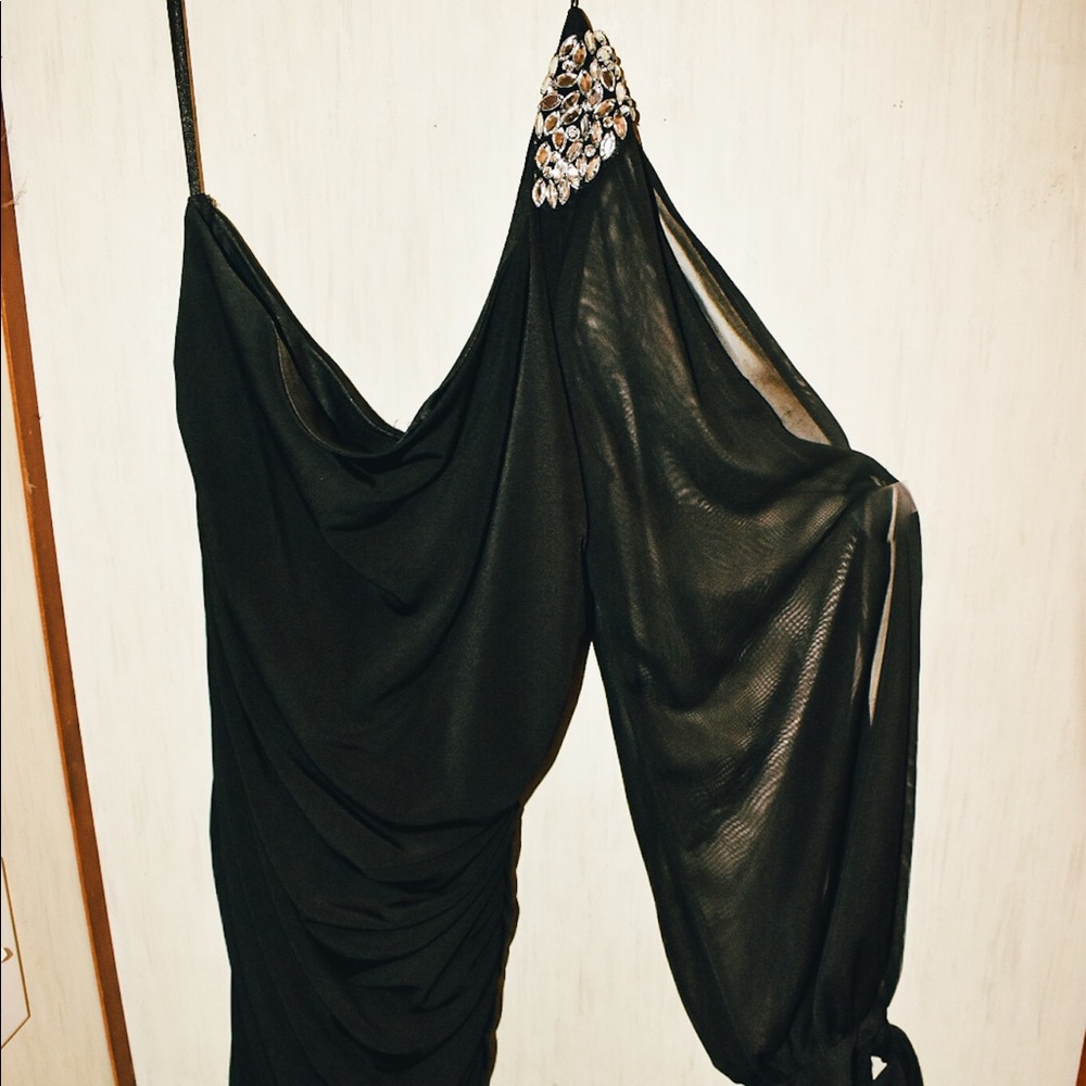 City Triangles One-Shoulder Dress